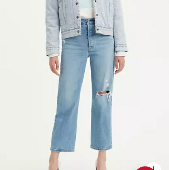 Levi's Ribcage Straight 27 - Picture 3 of 6